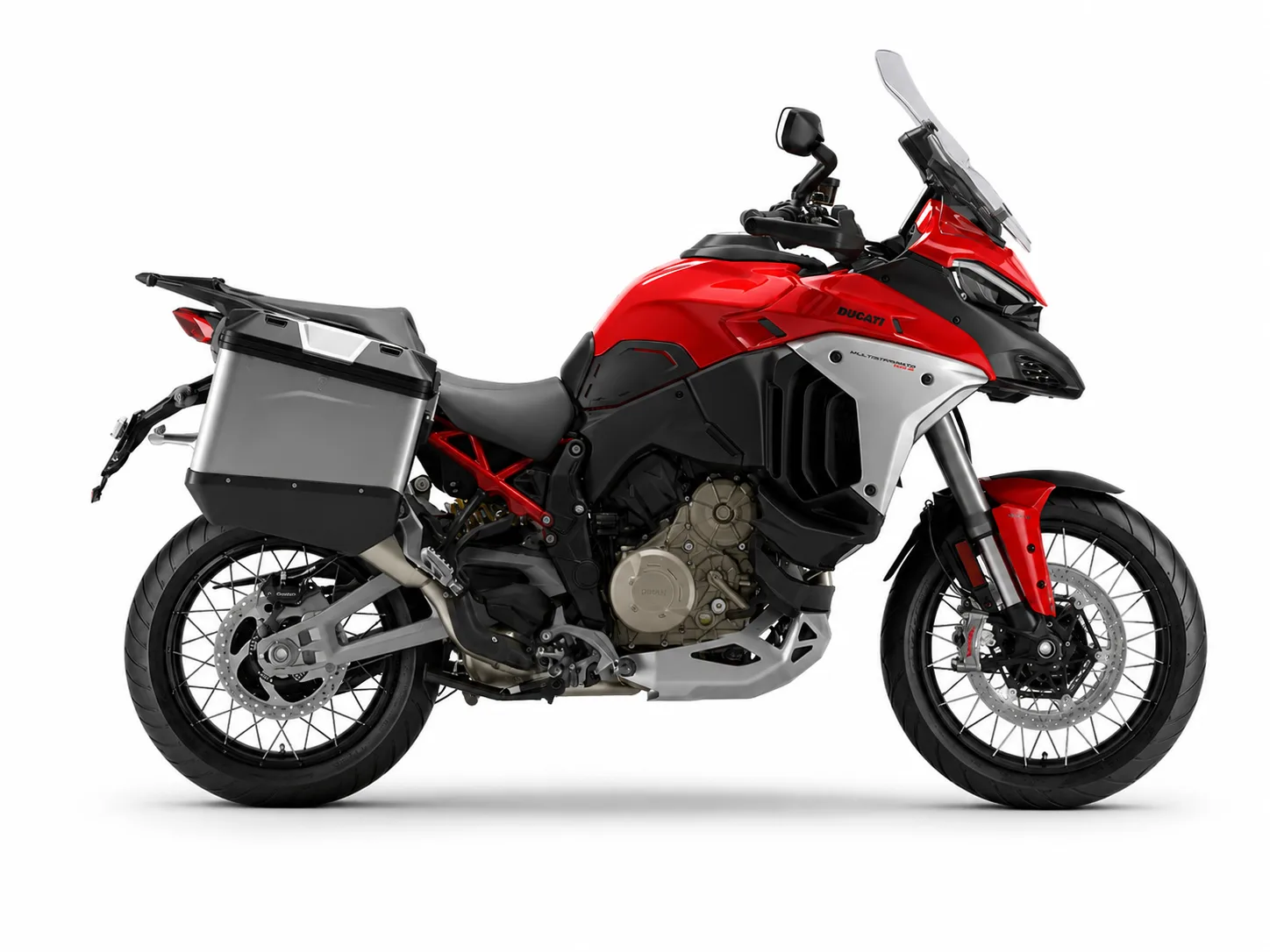 Ducati Multistrada V4 Rally Full & Adventure ( Red )