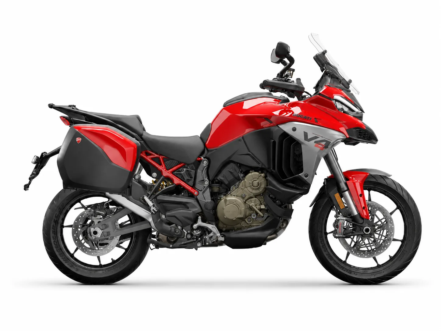 Ducati Multistrada V4 S Sport Travel + Radar ( Ducati Red) Forged Rims