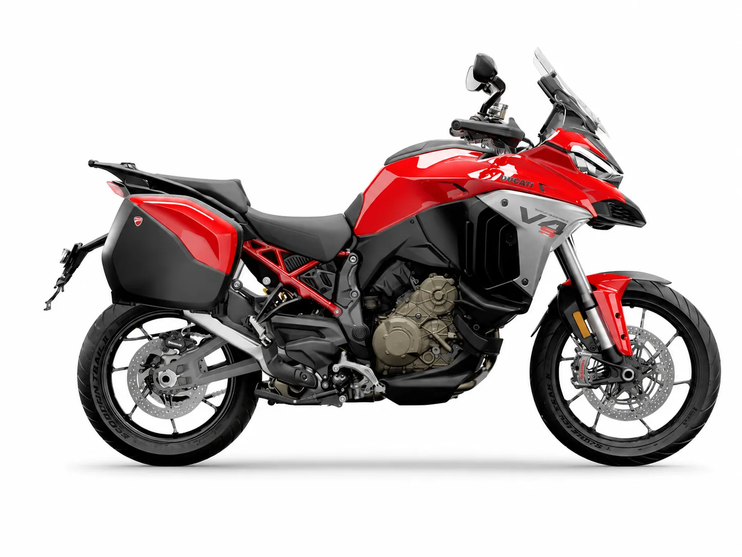 Ducati Multistrada V4 S Travel + Radar ( Ducati Red ) Spoke Wheels + 49,990 TL