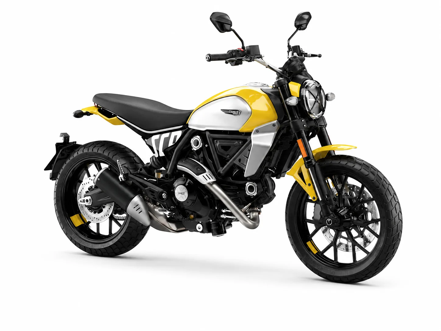 Ducati Scrambler ICON - (2G) Red-Yellow