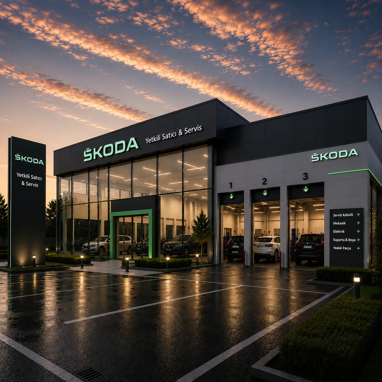 SKODA Güney Otomotiv – Y.Servis servis görseli