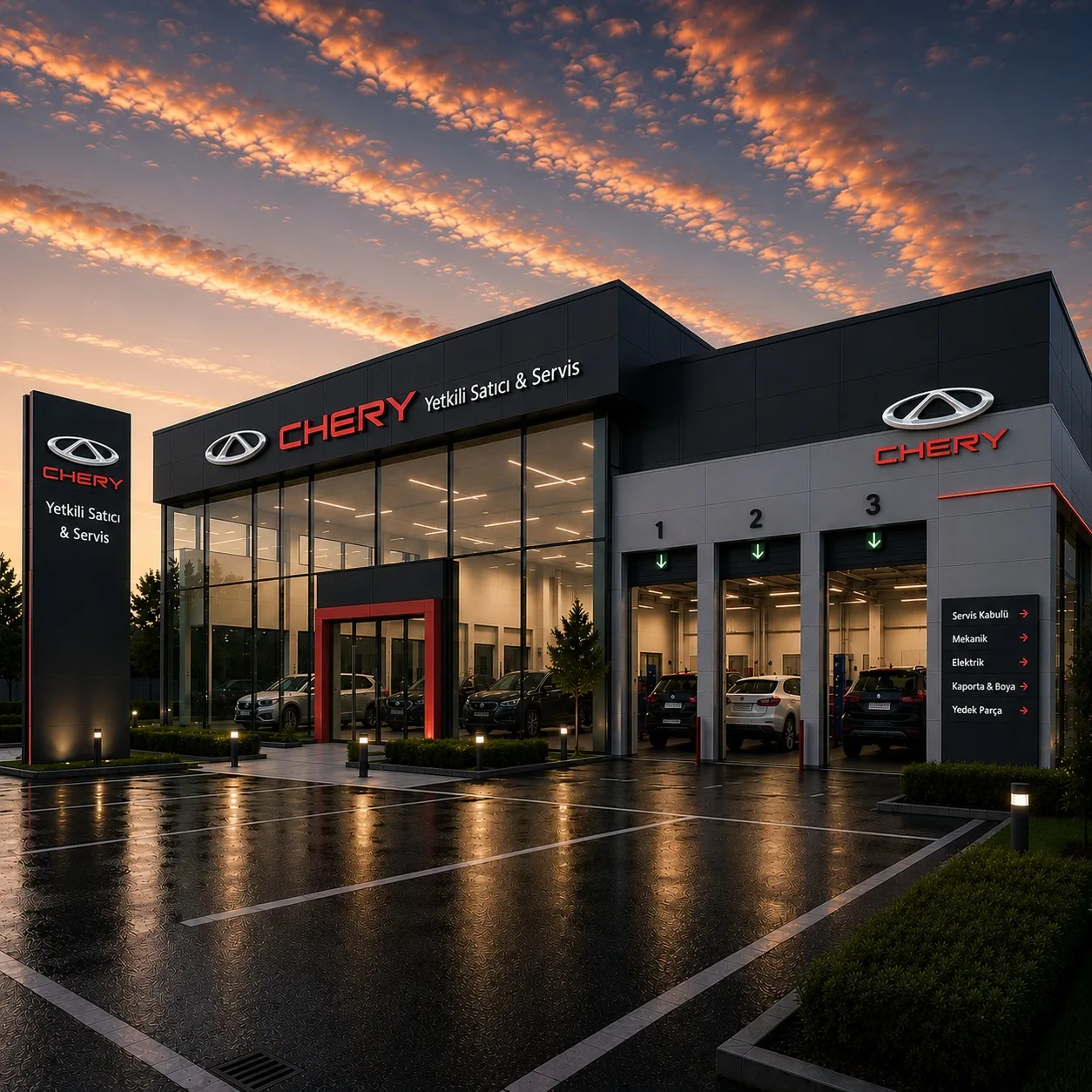 CHERY Köşkdere servis görseli