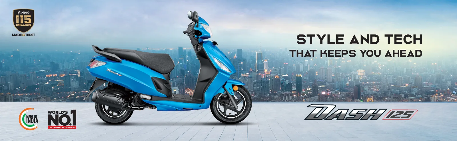 Hero Dash 125 (Euro 5 Plus)